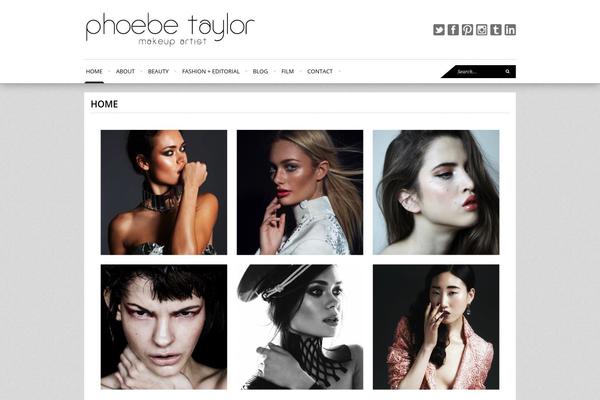 phoebetaylor.com site used Wpex Fashionista