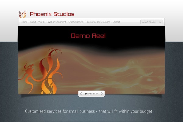 phoenix-studio.com site used Deepfocus Child