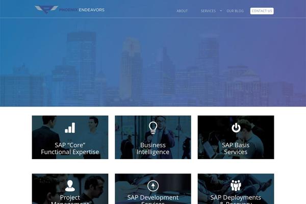 Bridge theme site design template sample