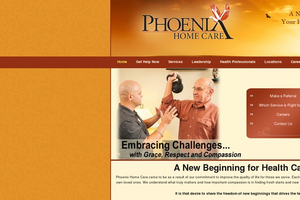 phoenixhomehc.com site used Pinoak