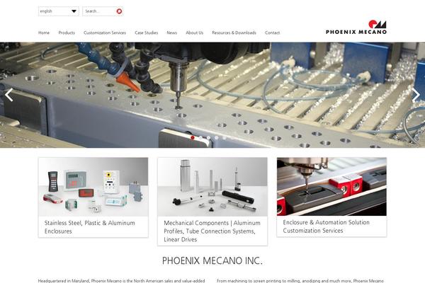 phoenix_mecano theme websites examples