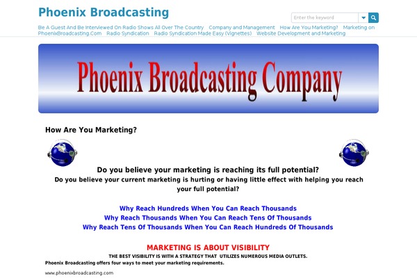 phoenixmediaalliance.com site used Pixiv Custom