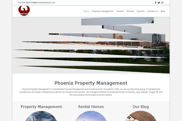 WP Residence theme site design template sample