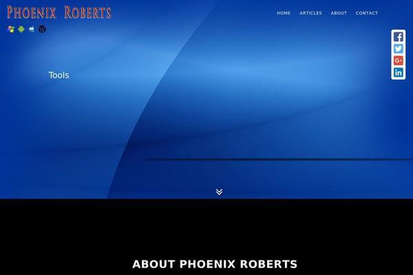 phoenixroberts.com site used Pxr