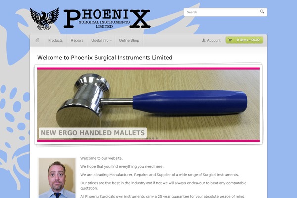phoenixsurgical.co.uk site used Woostore070313