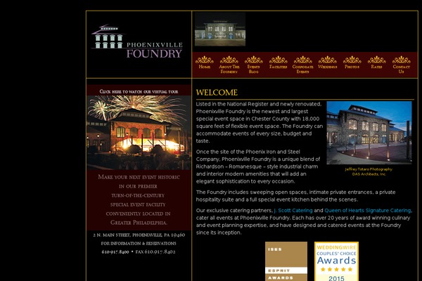 phoenixvillefoundry.com site used Foundry2015