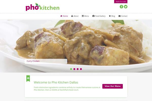 phokitchendallas.com site used Dine & Drink