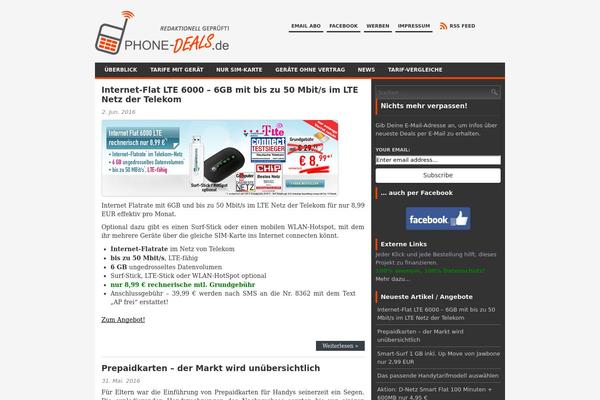 phone-deals.de site used Phonedeals