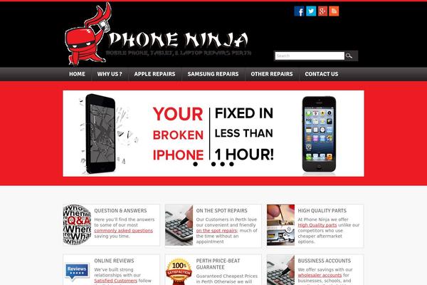 phonerepair theme websites examples