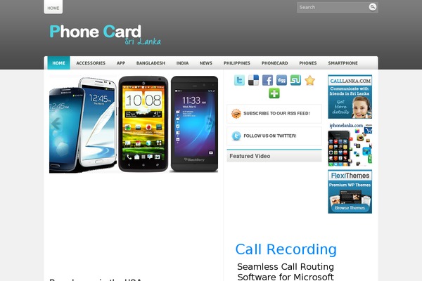 phonecardsrilanka.com site used Itechnews