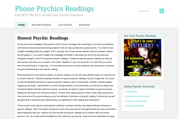 phonepsychicsreadings.org site used PaperCuts