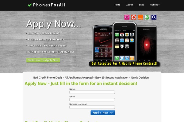 phonesforall.co.uk site used Spektrum