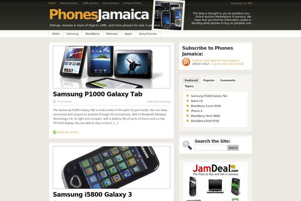 phonesjamaica.com site used ThrillingTheme