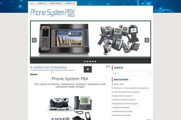 phonesystempbx.com site used Progresso