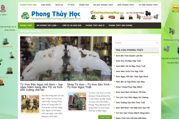 phongthuyhoc.com site used Phongthuyhoc