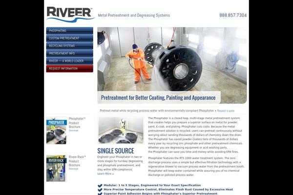 phosphater.com site used Riveer