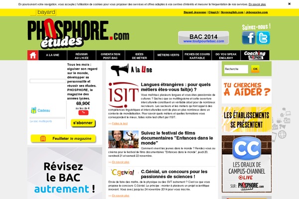 phosphore.com site used Phosphore