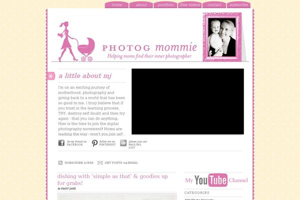 Thesis 1.8.5 theme site design template sample