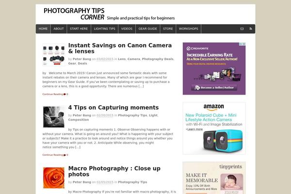 photographytipscorner.com site used Canvas-v-5-5