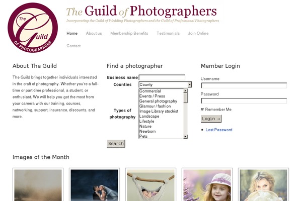 photoguild.co.uk site used Guild-of-photographers