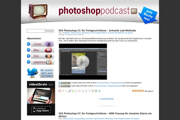 photoshop-podcast.de site used Benevolence_de