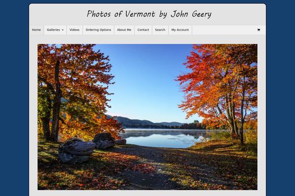 Canvas theme site design template sample