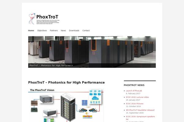 phoxtrot.eu site used Phoxtrot