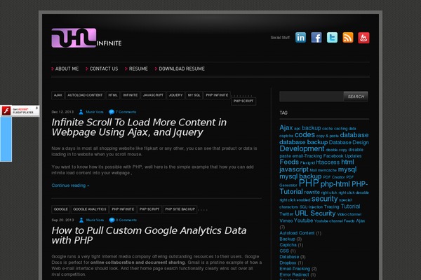 simploblack WordPress theme, websites list used simploblack theme simploblack theme websites examples