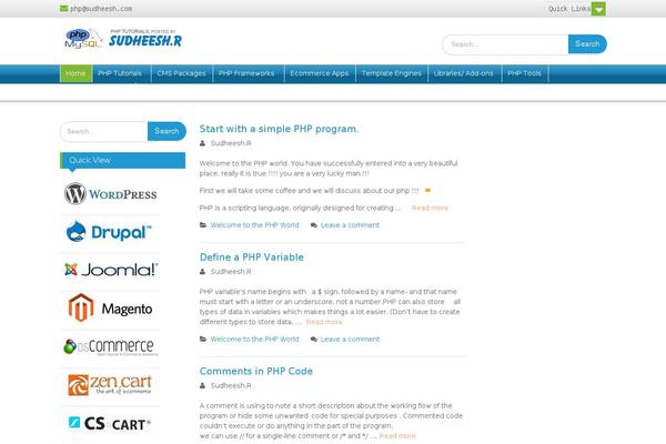 phpprogram.net site used Phpdevelopers