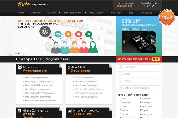 phpprogrammers.com.au site used Getaprogrammer