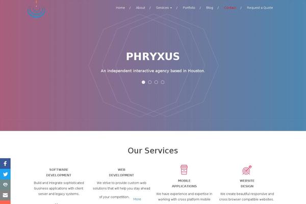 phryxus.com site used Phryxus