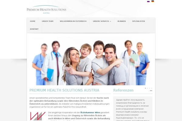 Medical Plus theme site design template sample