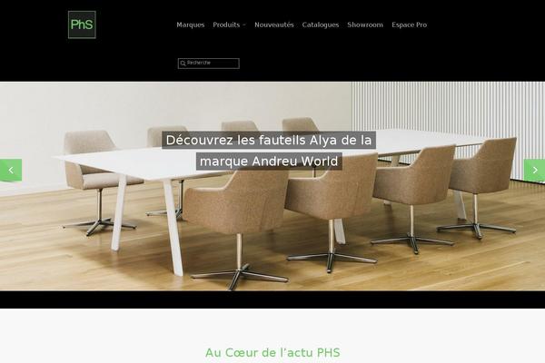 phs-mobilier.fr site used Phs