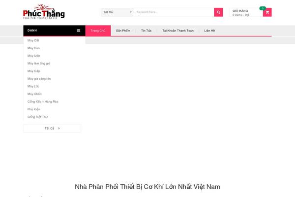 phucthang.com site used Phucthang_theme