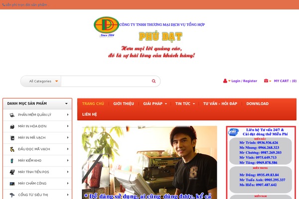 phudat.net site used Wp_woo_gomarket-theme-package