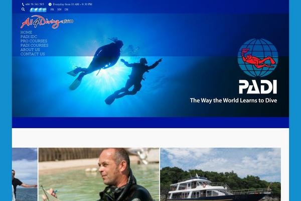 The7 theme site design template sample