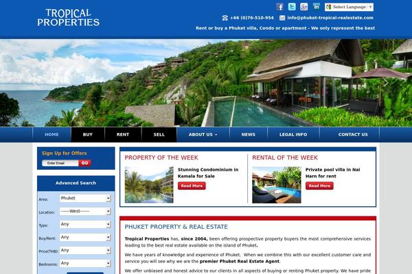phuket-tropical-realestate.com site used Ptr