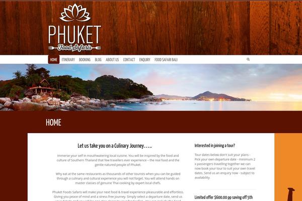 phuketfoodsafaris.com site used 3Clicks