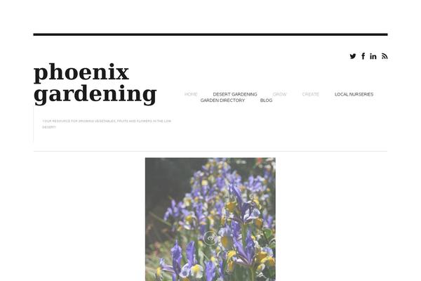 phxgardening.com site used Theme46782