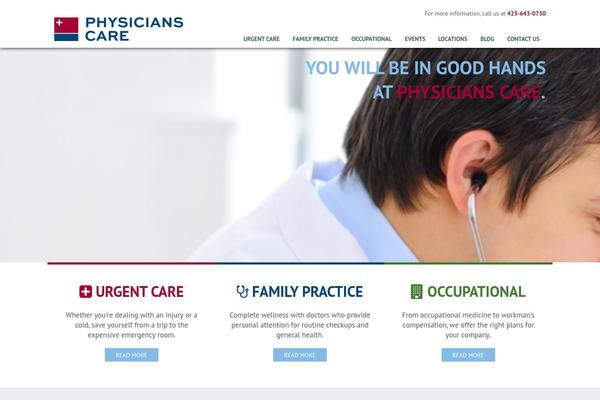 phycare.net site used Gf-bootstrap