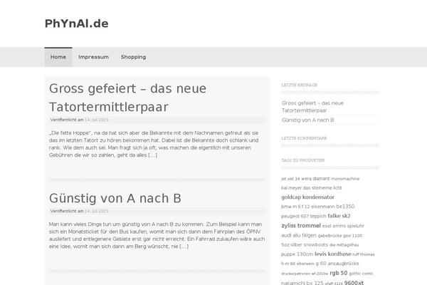 phynal.de site used Coller