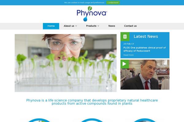 phynova.com site used Phynova