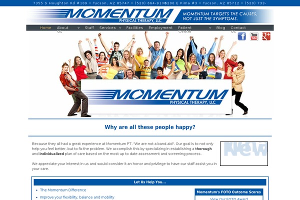 physicalpt.com site used 1099theme