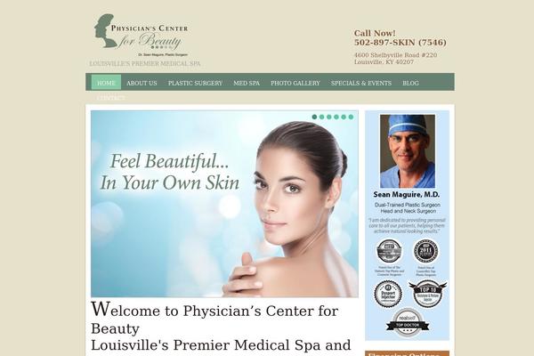 physicianscenterforbeauty.com site used Pcfb