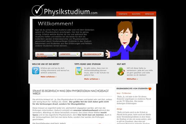 physikstudium.com site used Wisebusiness