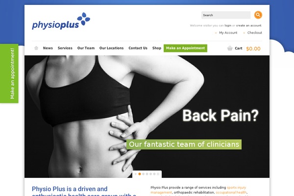 physioplus theme websites examples