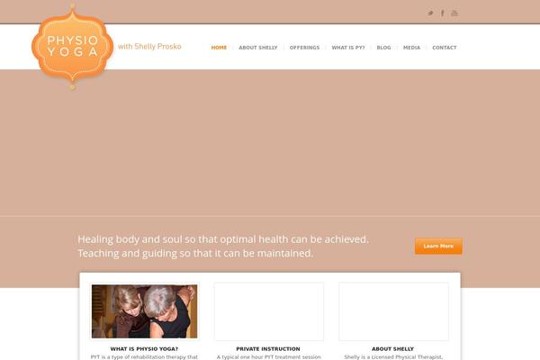 physioyoga.ca site used Physioyoga