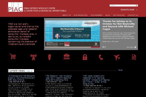 piac.ca site used Piac