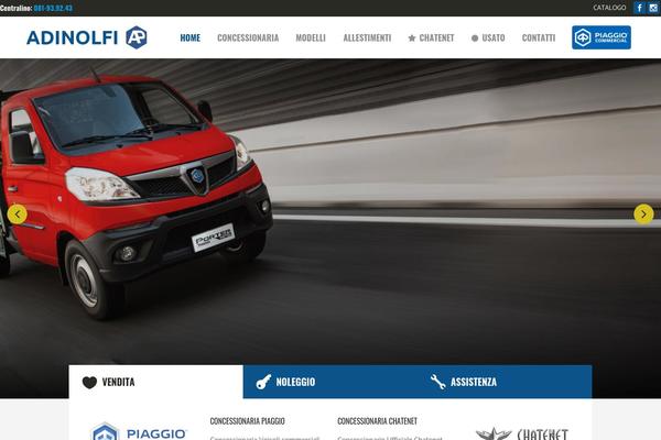 Bridge theme site design template sample