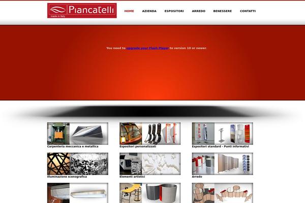 piancatelli.com site used Sansation